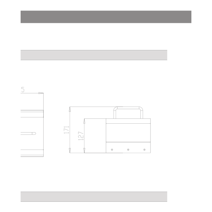 HRF-G dimensions & wiring