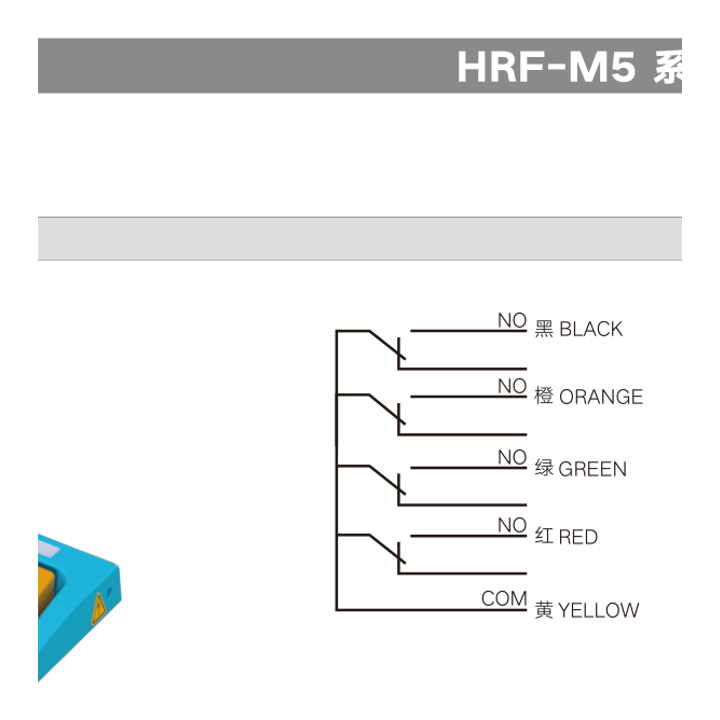 HRF-M5 dimensions & wiring