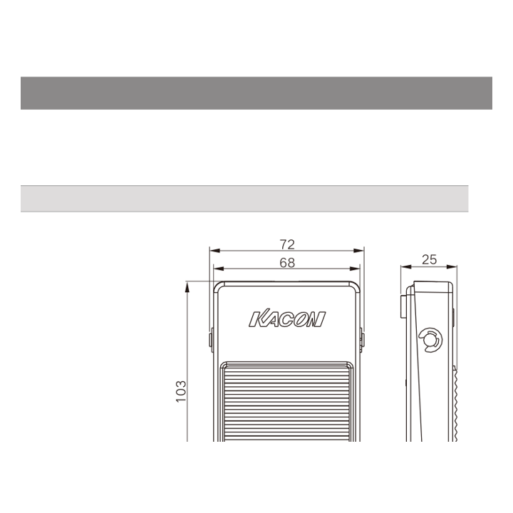 HRF-MX1 dimensions & wiring
